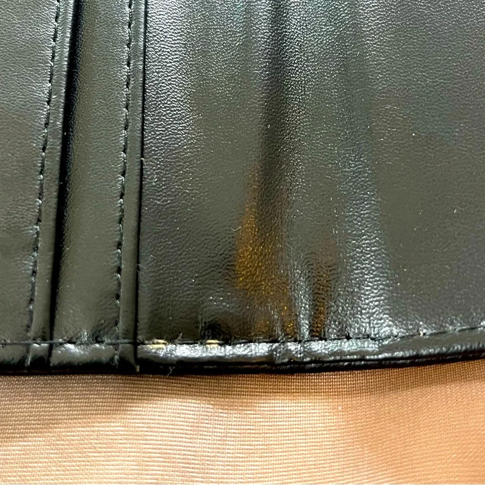 Bebe Black Quilted Wristlet - Picture 5 of 9